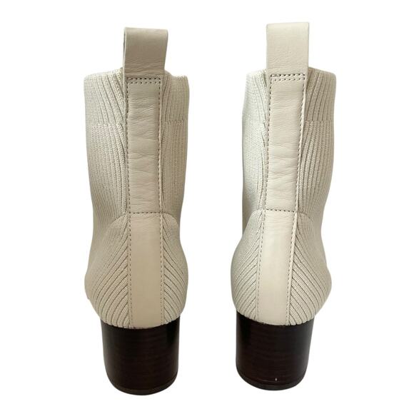 Everlane The Glove Boot ReKnit Ankle Heel Chelsea Pull on Sock Bootie Size 8.5 - Picture 9 of 10